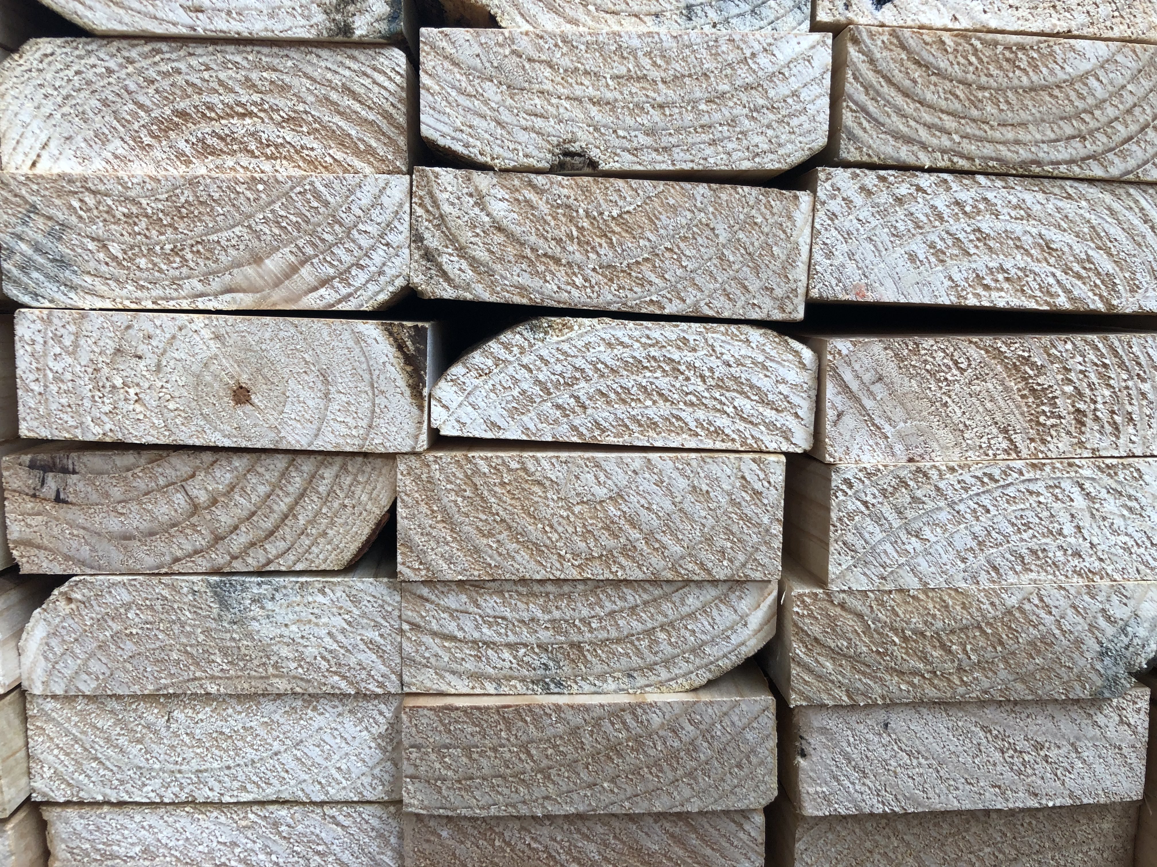 stacked logs